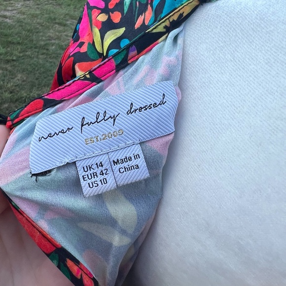 Never Fully Dressed Mixed Print Midaxi Dress - Picture 5 of 5